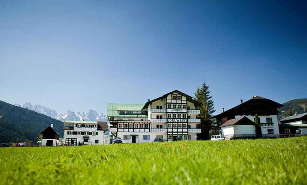 Apartment Almroeserl Edelweiss Gosau Eksteriør billede
